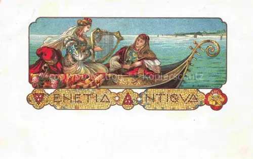 AK / Ansichtskarte MARTINI A. Venezia Kuenstlerlitho Enetia Ntiqva Boot Harve