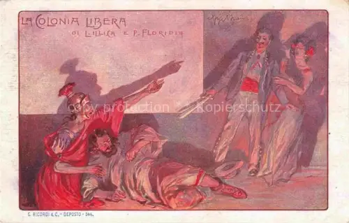AK / Ansichtskarte Oper Opera-- La cOLONIA lIBERA