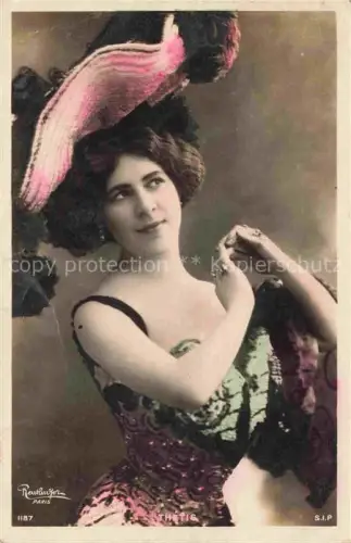 AK / Ansichtskarte Foto Reutlinger Paris Nr. 1187 Thetis Frau Hut