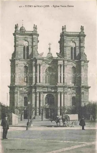 AK / Ansichtskarte Vitry-le-Francois 51 Marne Eglise Notre Dame