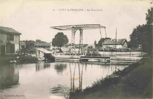 AK / Ansichtskarte Vitry-le-Francois 51 Marne Le Pont Levis