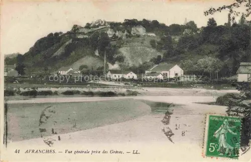 AK / Ansichtskarte AVRANCHES 50 Manche Vue générale prise des Grèves