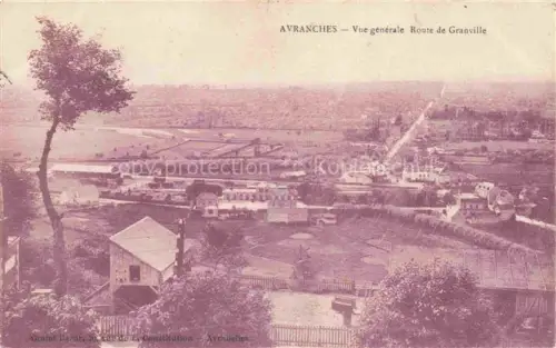 AK / Ansichtskarte AVRANCHES 50 Manche Vue générale Route de Granville