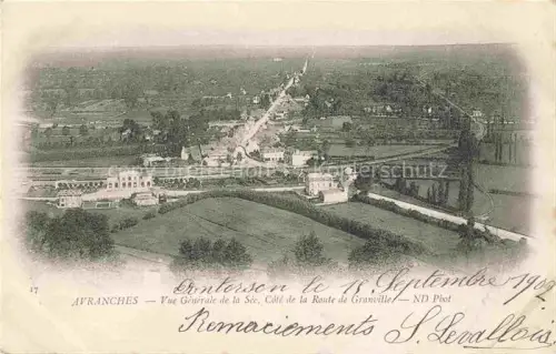 AK / Ansichtskarte AVRANCHES 50 Manche Vue générale de la Sée Côté de la Route de Granville