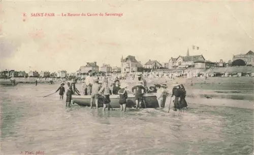 AK / Ansichtskarte SAINT-PAIR-SUR-MER Kairon-sur-Mer AVRANCHES 50 Manche Le Retour du Canot de Sauvetage