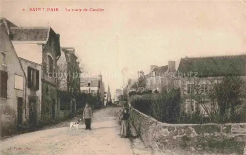 AK / Ansichtskarte SAINT-PAIR-SUR-MER Kairon-sur-Mer AVRANCHES 50 Manche Route de Carolles