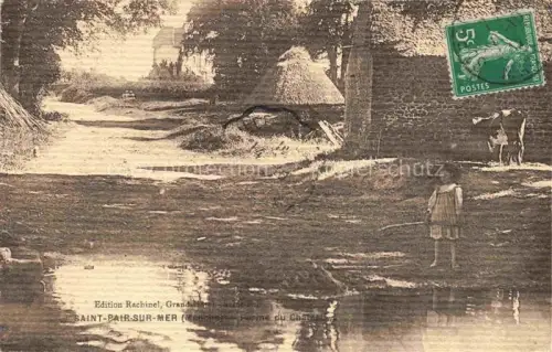 AK / Ansichtskarte SAINT-PAIR-SUR-MER Kairon-sur-Mer AVRANCHES 50 Manche La ferme du château