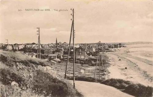 AK / Ansichtskarte SAINT-PAIR-SUR-MER Kairon-sur-Mer AVRANCHES 50 Manche Vue générale et la plage