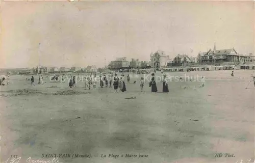 AK / Ansichtskarte SAINT-PAIR-SUR-MER Kairon-sur-Mer AVRANCHES 50 Manche La plage à marée haute