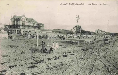 AK / Ansichtskarte SAINT-PAIR-SUR-MER Kairon-sur-Mer AVRANCHES 50 Manche La plage et le casino