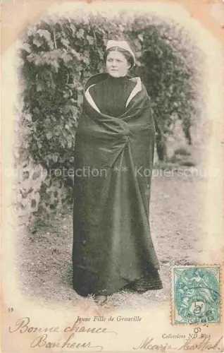 AK / Ansichtskarte GRANVILLE 50 Manche Jeune fille de la ville