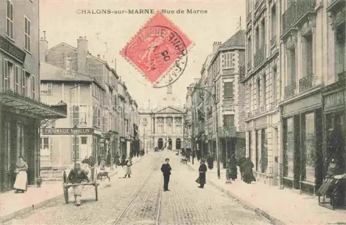 AK / Ansichtskarte Chalons-sur-Marne 51 Marne Rue de Marne