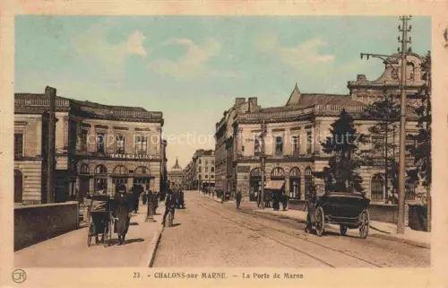 AK / Ansichtskarte Chalons-sur-Marne 51 Marne La Porte de Marne