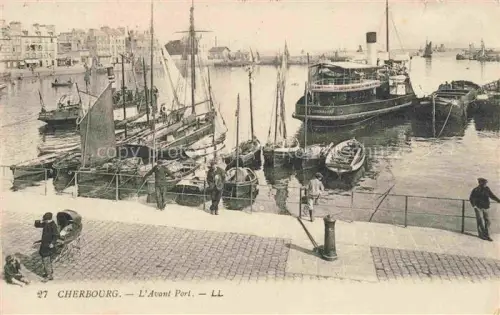 AK / Ansichtskarte CHERBOURG-Octeville 50 Manche L'Avant Port