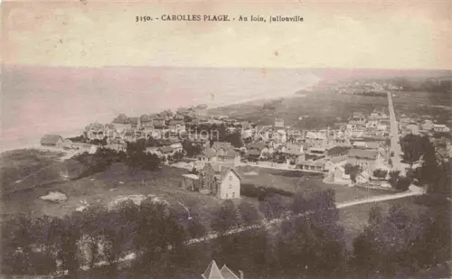 AK / Ansichtskarte CAROLLES-PLAGE Avranches 50 Manche Panorama et au loin Jullouville