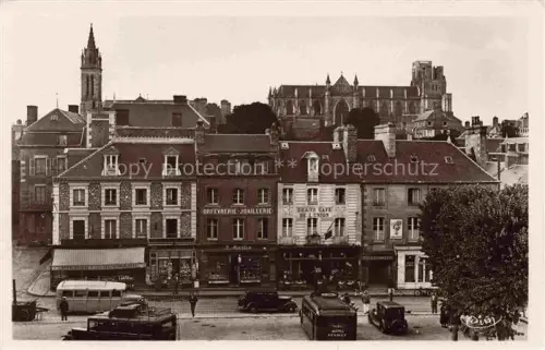 AK / Ansichtskarte AVRANCHES 50 Manche Place Littré