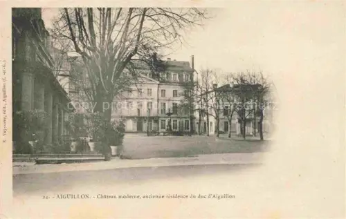 AK / Ansichtskarte Aiguillon AGEN 47 Lot-et-Garonne Château modern ancienne résidence du Duc d'Aiguillon