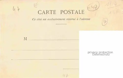 AK / Ansichtskarte Aiguillon AGEN 47 Lot-et-Garonne Château modern ancienne résidence du Duc d'Aiguillon
