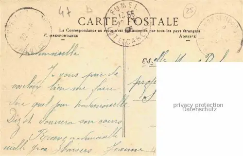 AK / Ansichtskarte Fumel Villeneuve-sur-Lot 47 Lot-et-Garonne Vue générale