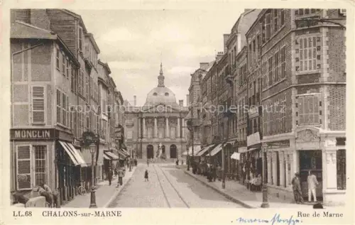AK / Ansichtskarte Chalons-sur-Marne 51 Marne Rue de Marne