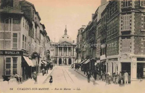 AK / Ansichtskarte Chalons-sur-Marne 51 Marne Rue de Marne