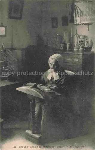 AK / Ansichtskarte Bruges  BRUGGE Belgie Sophie au Béguinage