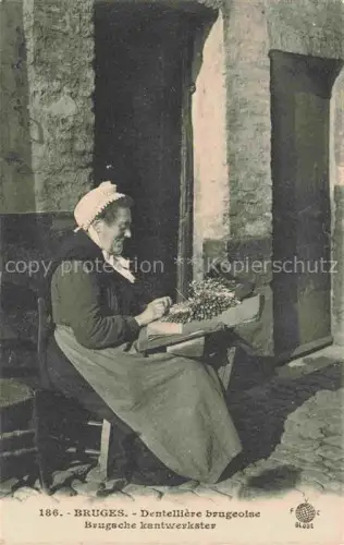 AK / Ansichtskarte Bruges  BRUGGE Belgie Dentellière brugeoise