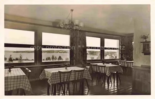 AK / Ansichtskarte Herrsching Ammersee Bauernschule des Bayerischen Bauernverbandes Speiseraum