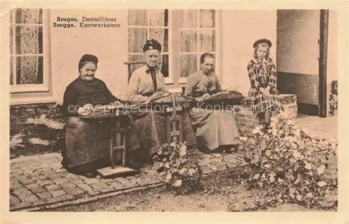 AK / Ansichtskarte Bruges  BRUGGE Belgie Dentellières