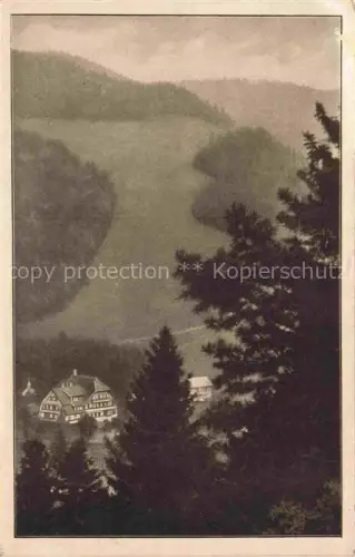 AK / Ansichtskarte Menzenschwand Blick auf das Erholungsheim Schwarzwald