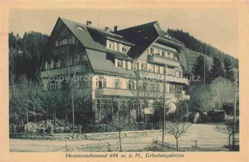 AK / Ansichtskarte Menzenschwand Erholungsheim