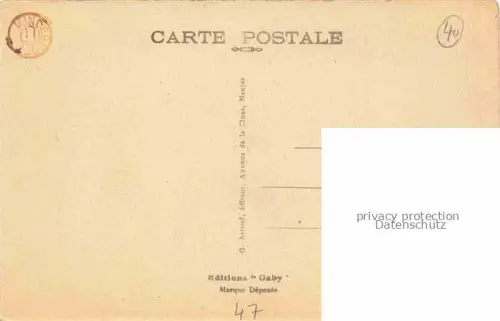 AK / Ansichtskarte MARMANDE 47 Lot-et-Garonne Hôtel des Messageries Boulevard Gambetta
