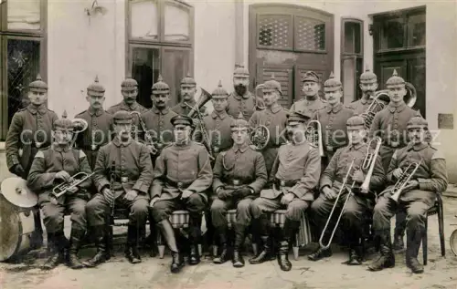 AK / Ansichtskarte 134 Regiment IR 134 Infanterie Plauen Musikcorps WK1 Gruppenfoto