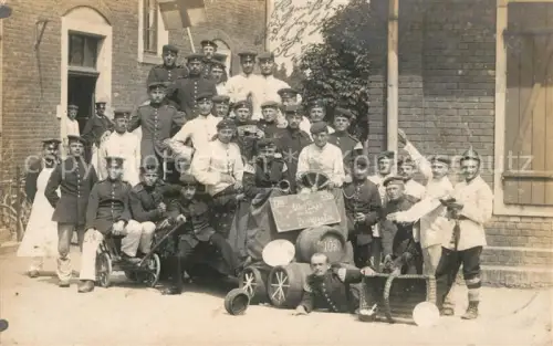 AK / Ansichtskarte Koenigsbrueck Sachsen Gruppenbild WK1