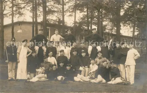 AK / Ansichtskarte Koenigsbrueck Sachsen Gruppenfoto WK1