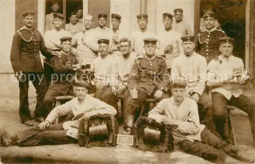 AK / Ansichtskarte 109 Regiment IR 109 Infanterie Karlsruhe Soldatenleben
