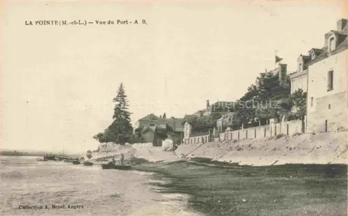 AK / Ansichtskarte La Pointe-Bouchemaine ANGERS 49 Maine-et-Loire Vue du port