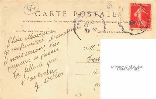 AK / Ansichtskarte Monflanquin Villeneuve-sur-Lot 47 Lot-et-Garonne Vue générale