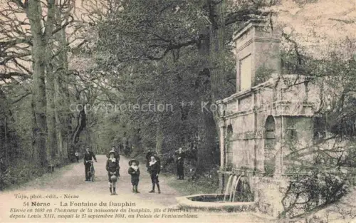 AK / Ansichtskarte NERAC-EN-ALBRET 47 Lot-et-Garonne La Fontaine du Dauphin