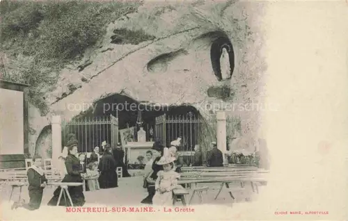 AK / Ansichtskarte Montreuil-sur-Maine SEGRE 49 Maine-et-Loire La Grotte
