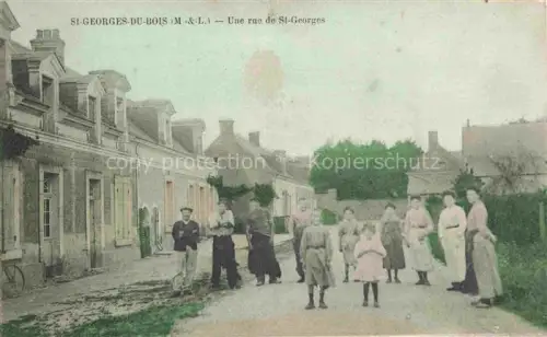 AK / Ansichtskarte St-Georges-du-Bois ANGERS 49 Maine-et-Loire Rue de St. Georges