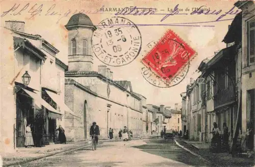AK / Ansichtskarte MARMANDE 47 Lot-et-Garonne Rue de l'Hôpital