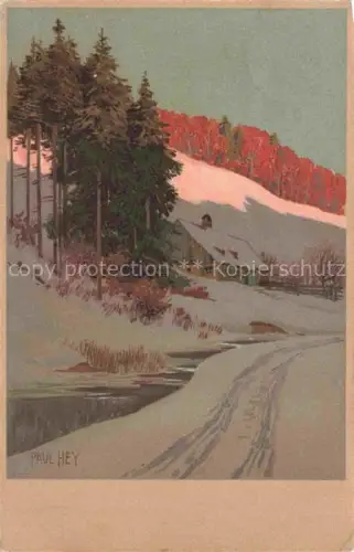 AK / Ansichtskarte HEY Paul (1867-1952) Kuenstlerkarte Nr. Landwirtschaft