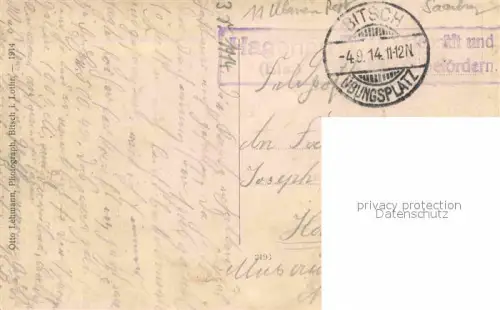 AK / Ansichtskarte Bitsch Bitche 57 Moselle Lothringen Militaria 11. Ulanen Regiment