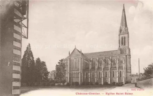 AK / Ansichtskarte Chateau-Gontier 53 Mayenne Eglise Saint Remy