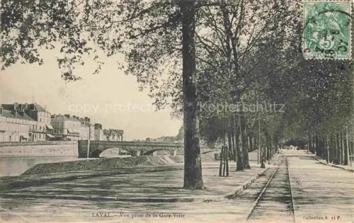 AK / Ansichtskarte LAVAL  53 Mayenne Vue prise de la Gare Ville