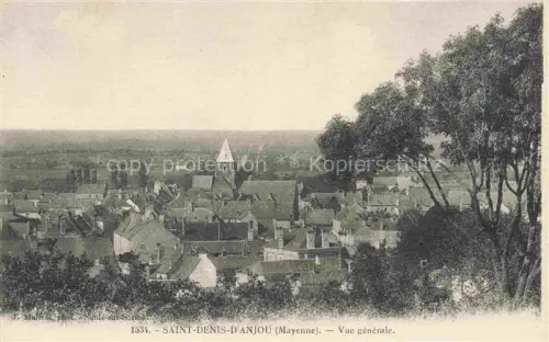 AK / Ansichtskarte Saint-Denis-d Anjou Vue generale