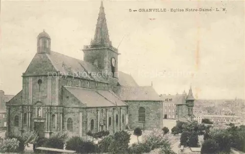 AK / Ansichtskarte GRANVILLE 50 Manche Eglise Notre Dame