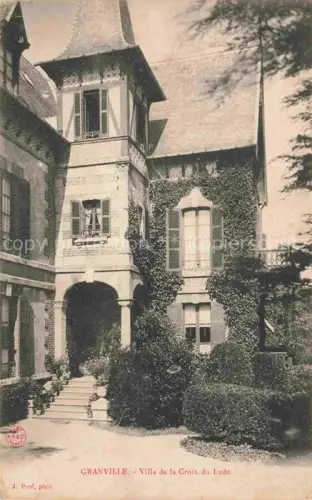 AK / Ansichtskarte GRANVILLE 50 Manche Villa de la Croix du Lude