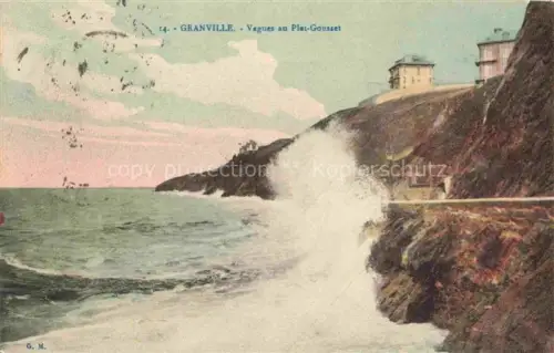 AK / Ansichtskarte GRANVILLE 50 Manche Vagues au Plat Gousset